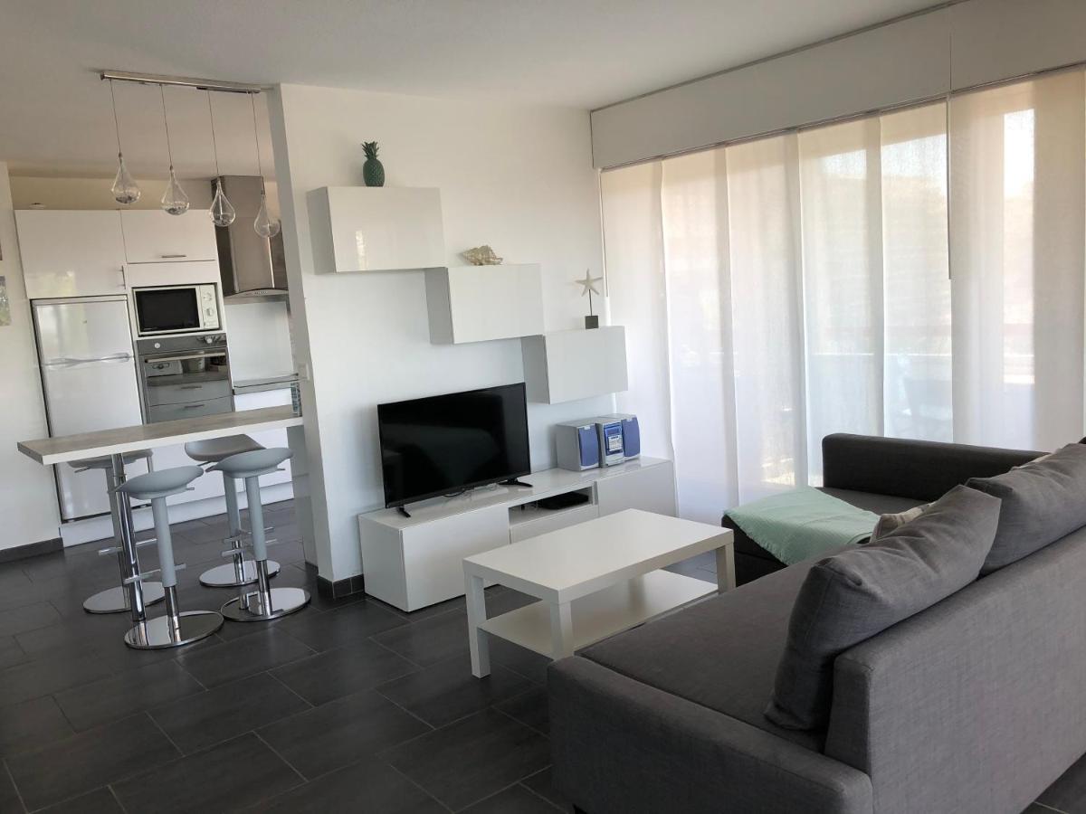 Appartement Le Plein Sud 85 M2 Plage 2 Mn A Pied Canet-en-Roussillon Exteriér fotografie